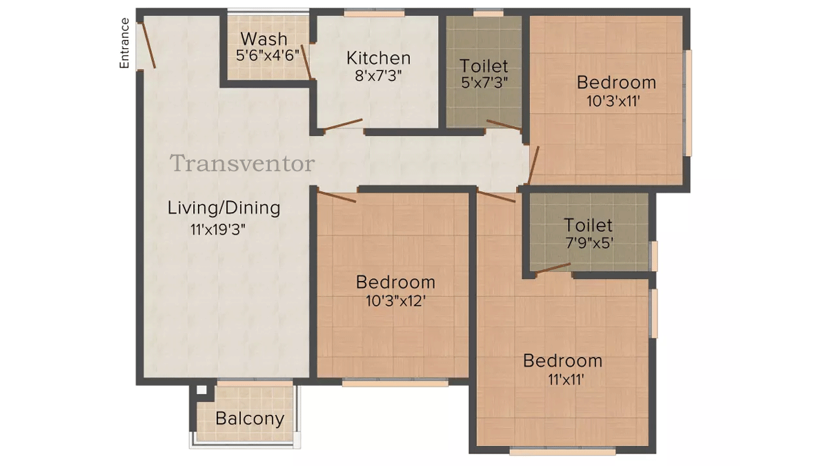 Siddha Happyville Floor Plan 9
