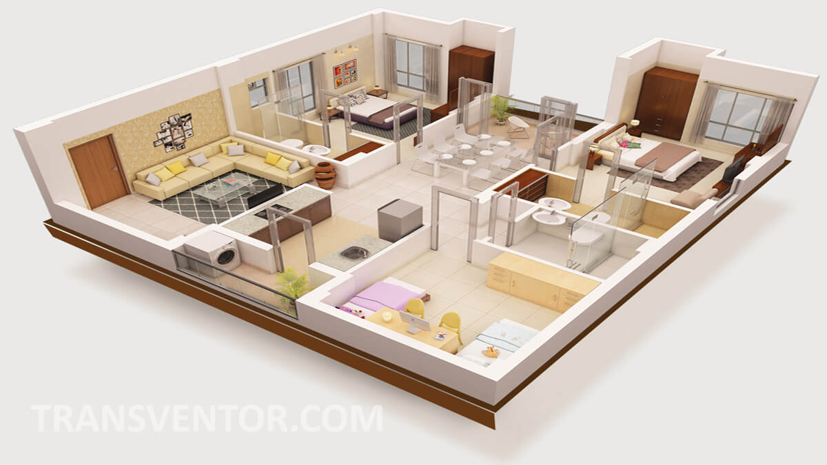 DTC Southern Heights Floor Plan 1