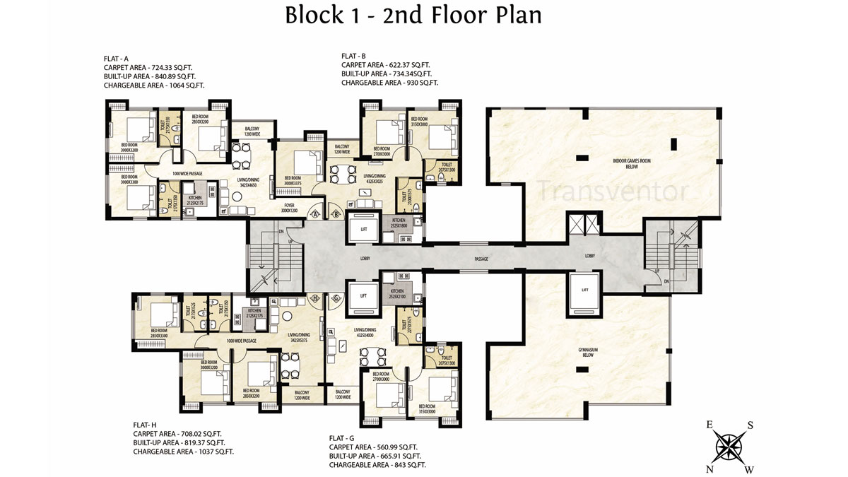 Rajat Avante Floor Plan 3