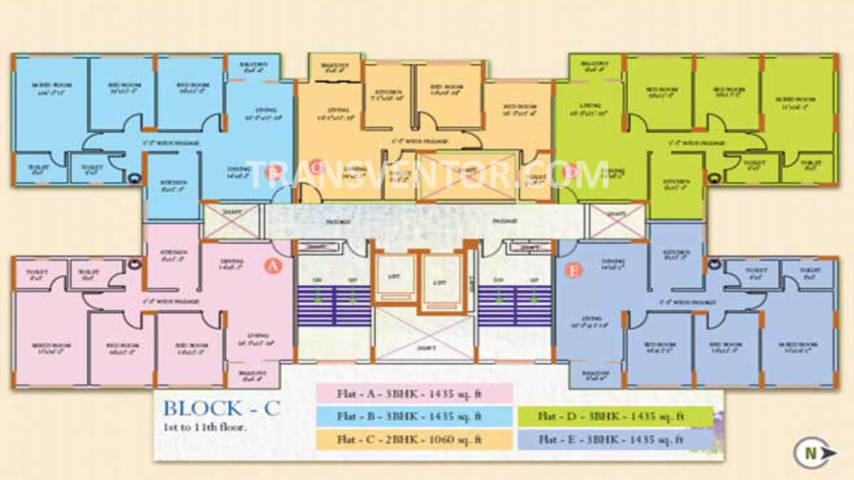 Ideal Regency Floor Plan 3