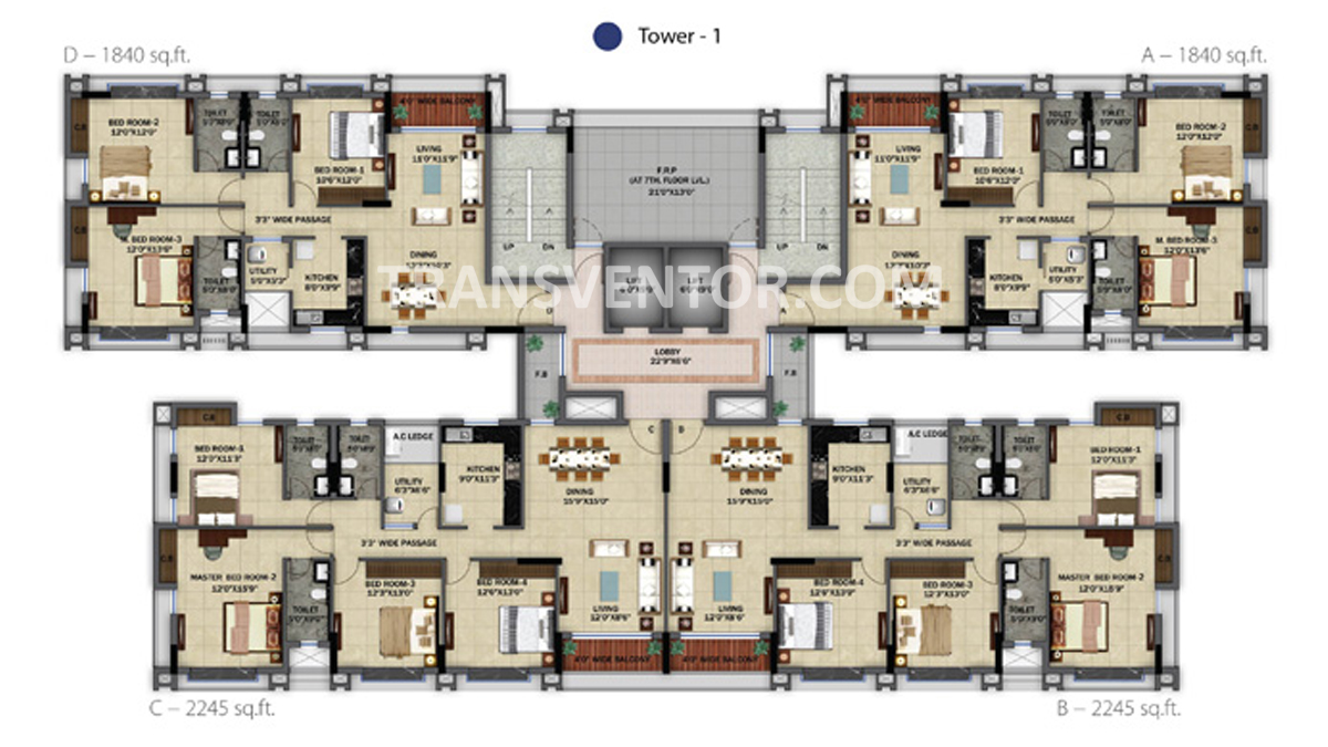 Orbit Ashwa Floor Plan 2