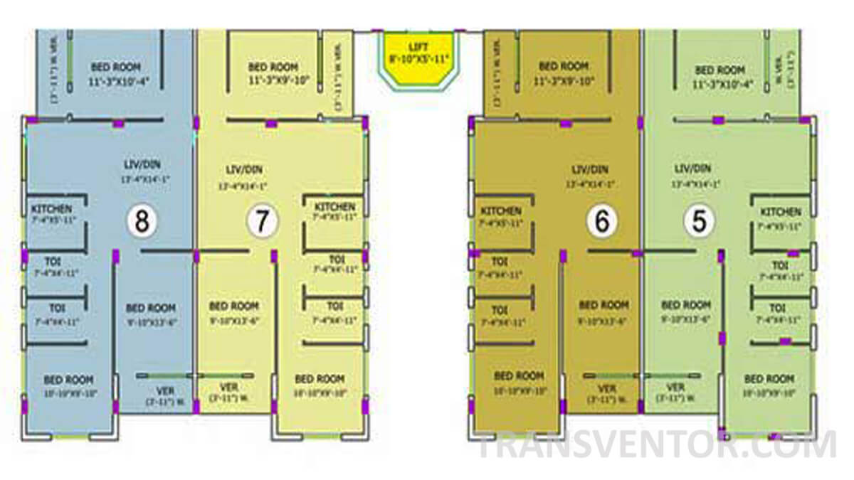 Purti Utsav Floor Plan 2