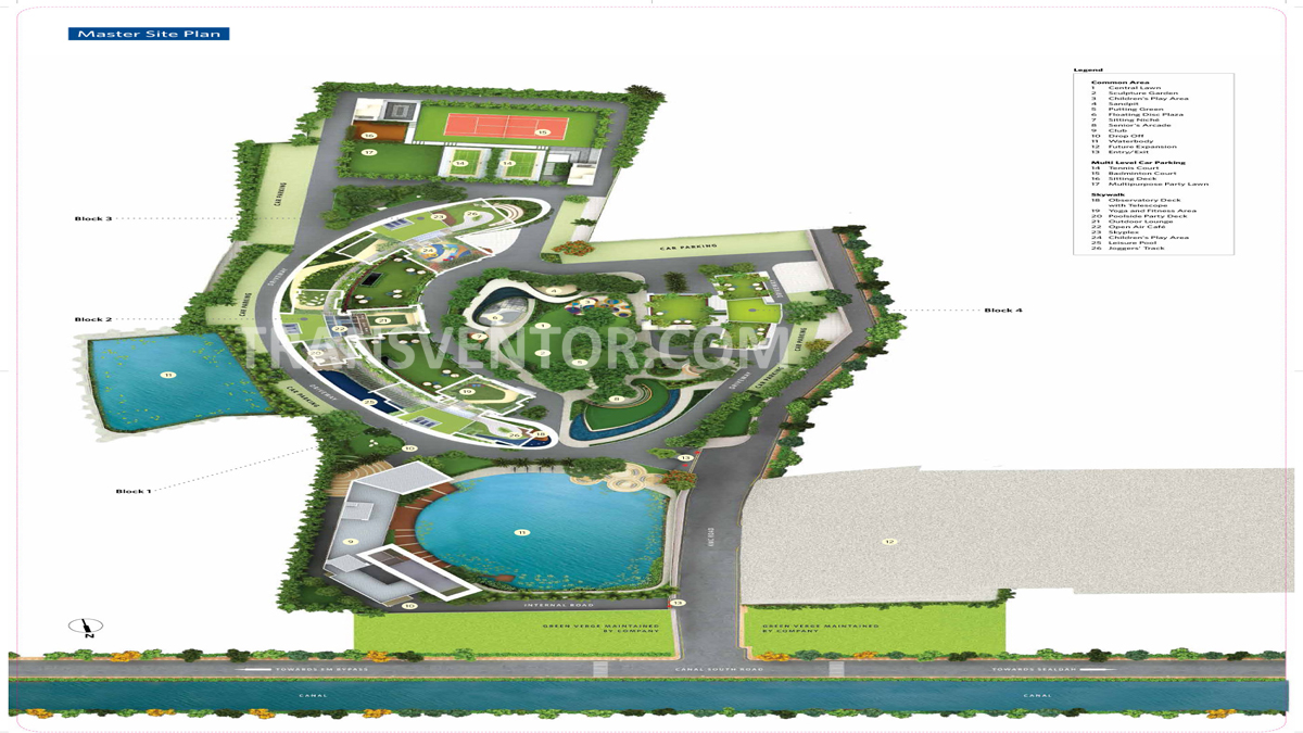 Siddha Sky Floor Plan 1