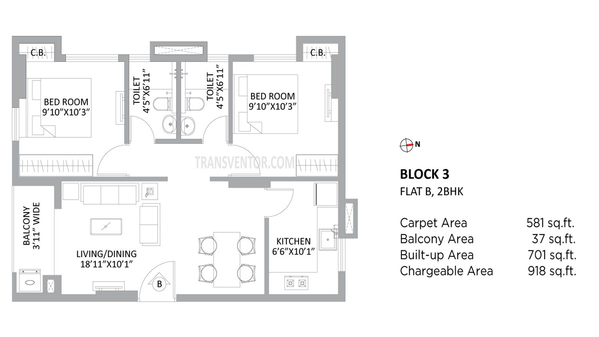 PS Amistad Floor Plan 4