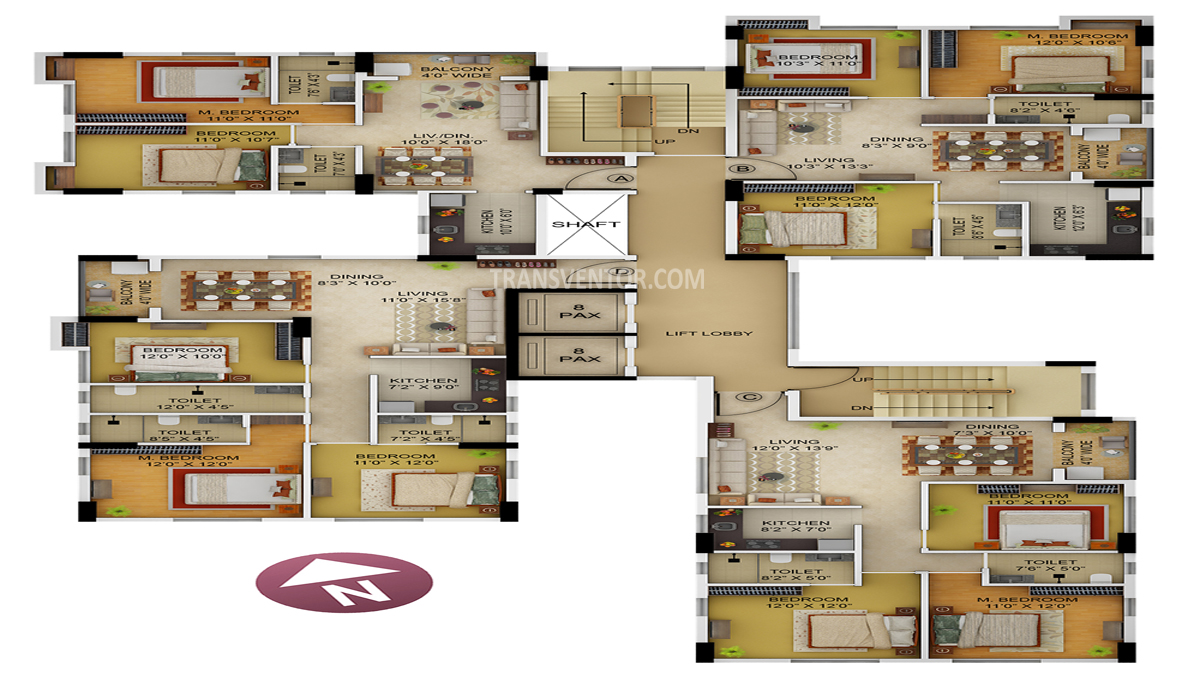 Primarc Allure Floor Plan 3