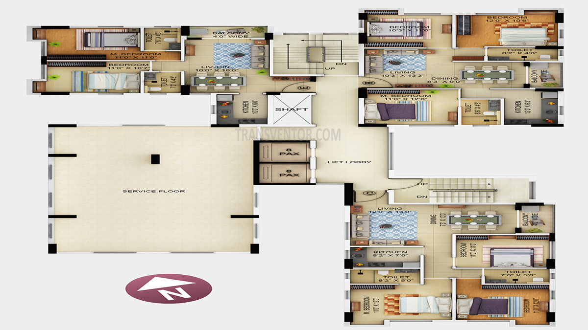 Primarc Allure Floor Plan 1