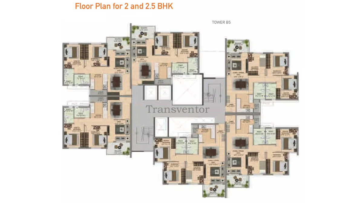 Shapoorji Joyville Floor Plan 7