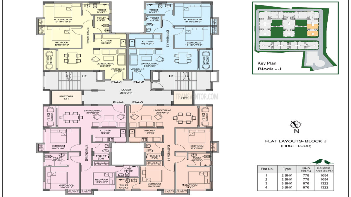 Bhawani Courtyard Floor Plan 1