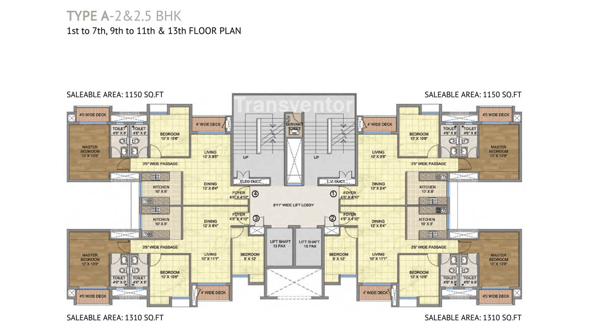 Emami City Floor Plan 2