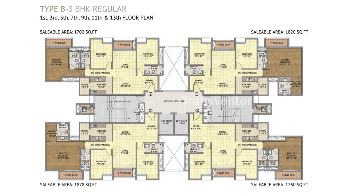 Emami City Floor Plan 6