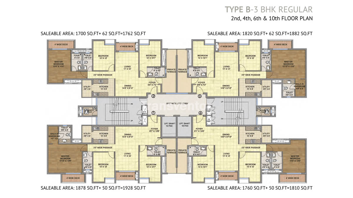 Emami City Floor Plan 7