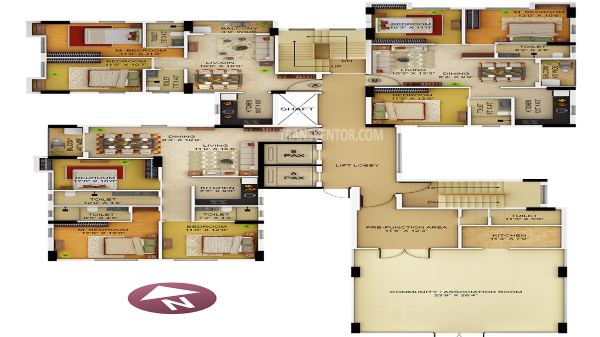 Primarc Allure Floor Plan 4