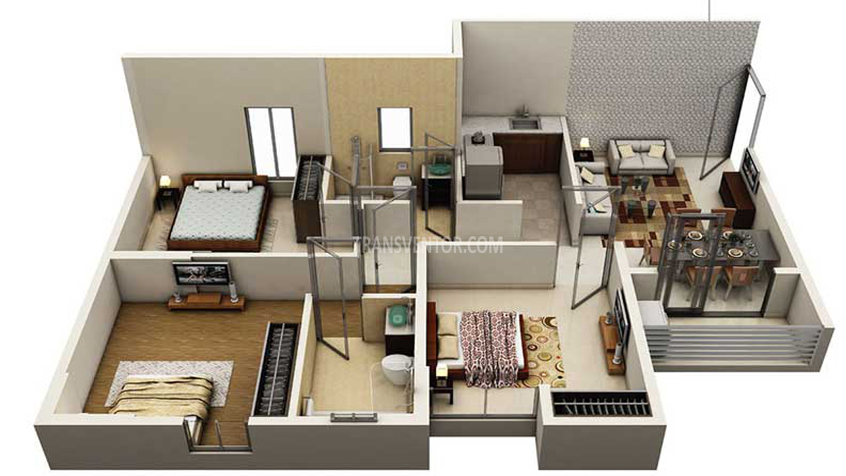 Siddha Eden Lakeville Floor Plan 3