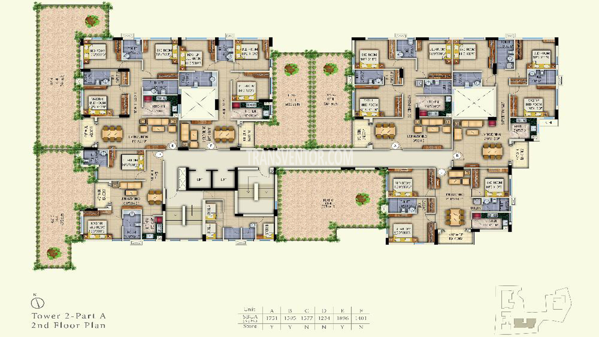 Space Aurum Floor Plan 2
