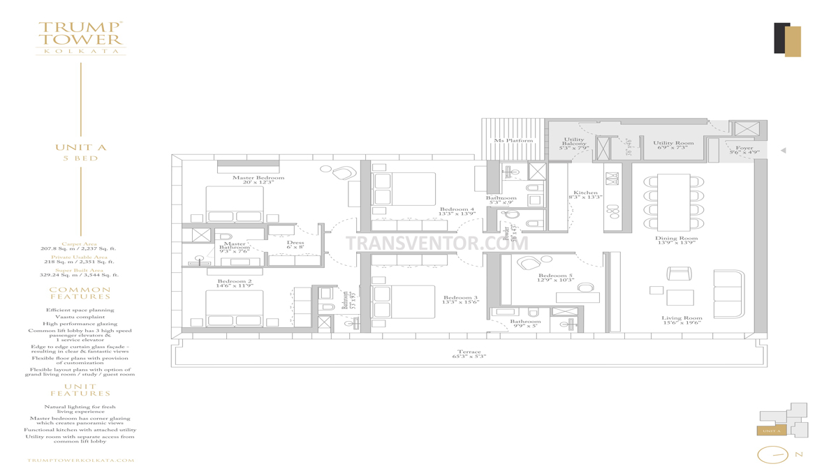 Trump Tower Floor Plan 3