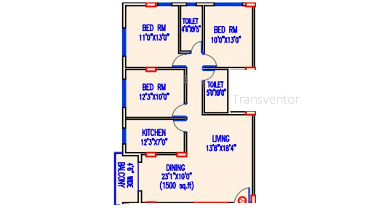 Jain Dream Palazzo Floor Plan 4