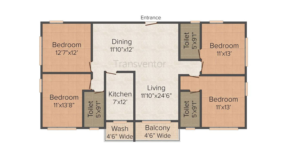 Jain Dream Palazzo Floor Plan 5
