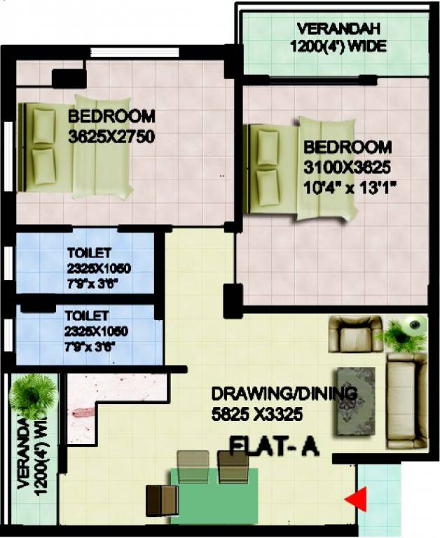 Doyeeta Floor Plan 2