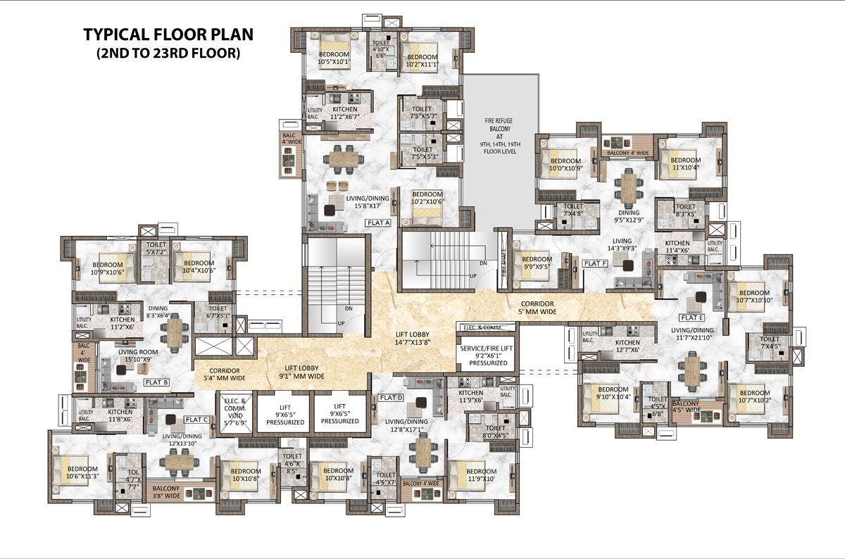 Rishi Pranaya Floor Plan 2