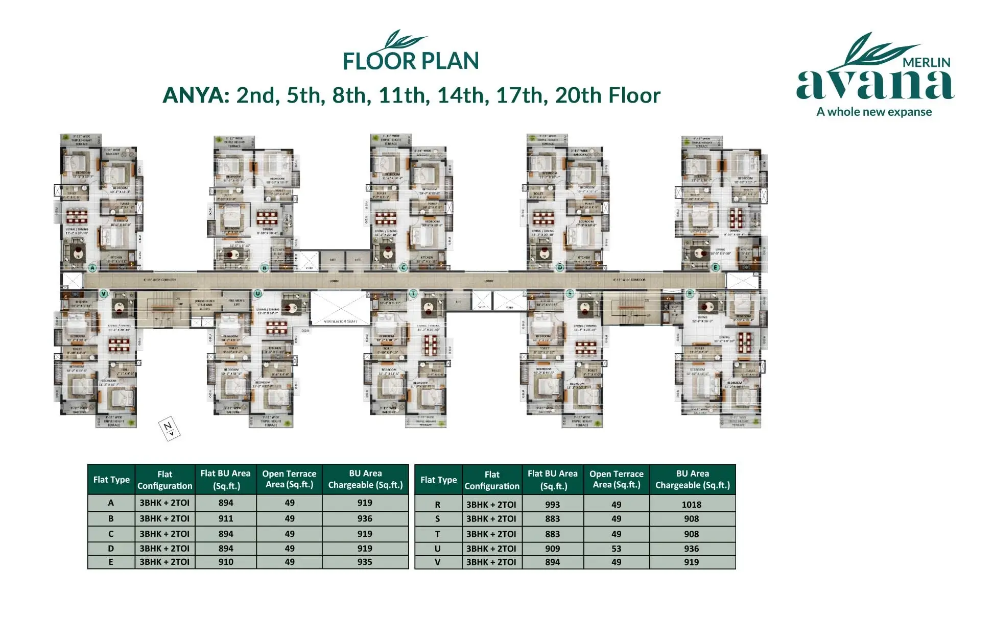 Merlin Avana Floor Plan 2