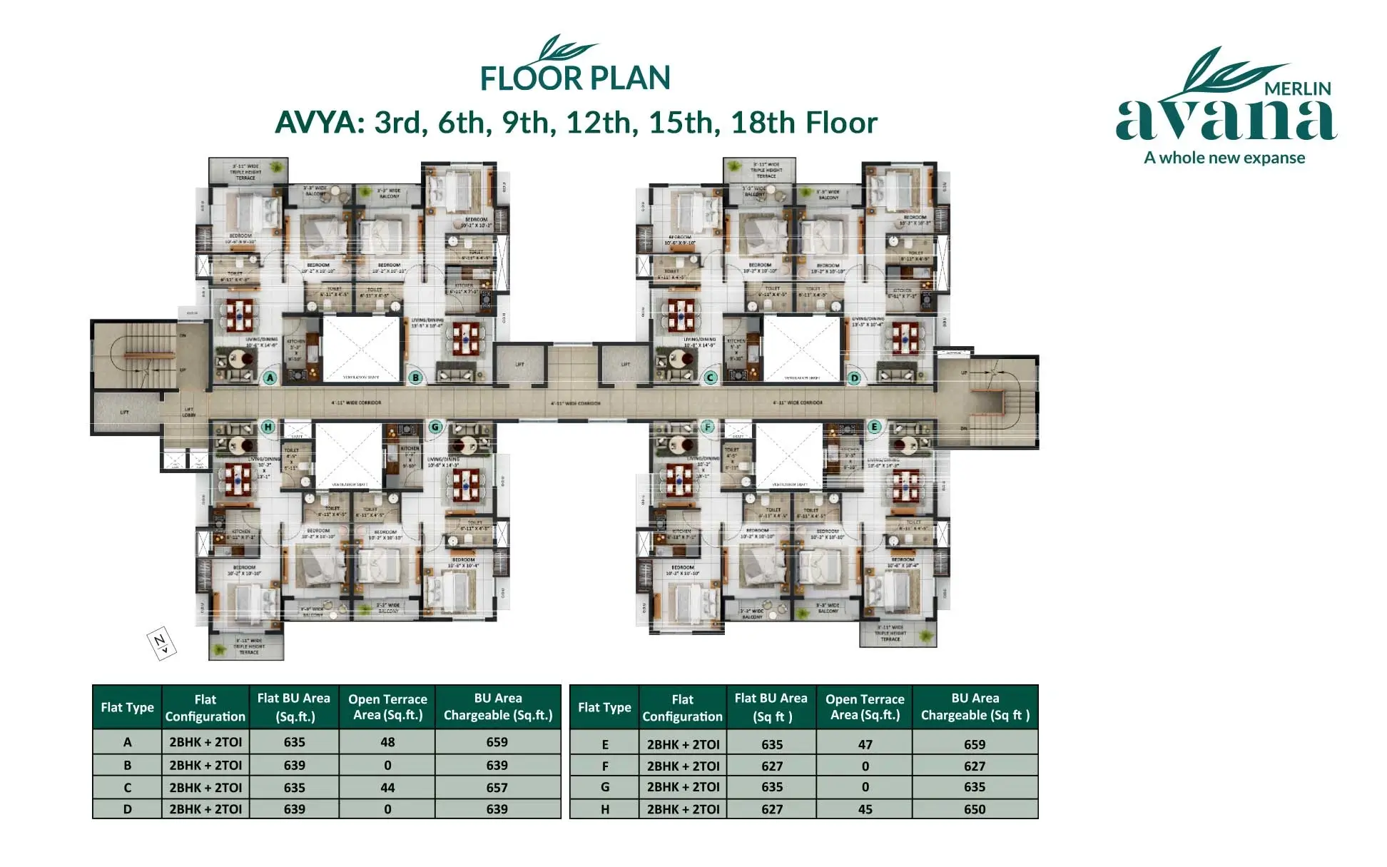 Merlin Avana Floor Plan 3