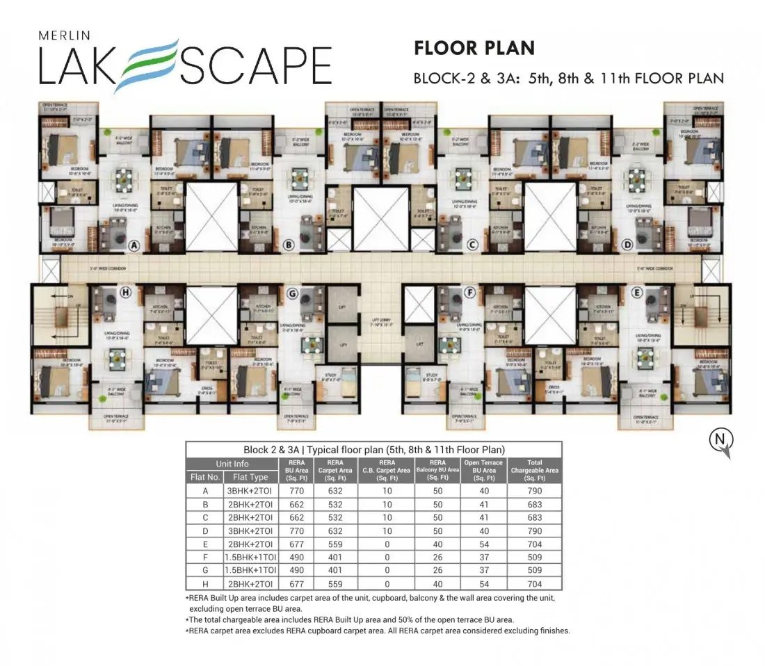 Merlin Lakescape Floor Plan 3